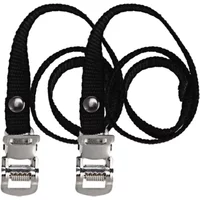 Nylon Adjustable Exercise Bike Pedal Toe Straps Shoelaces Tear Resistant Toe Clips Most Note Strap Total Length