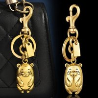 Cute Bear Keychain Plush Bear Bag Charm for Women Girls Soft Stuffed Animal Accessory for Handbag Backpack Gift Idea