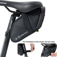 AliExpress NONE Bike Bag Saddle Frame Saddlebags Bicycle Tool Holder Mtb Bicycle Bag Upper Pipe Bag Bicycle Accessories ZXCBB03