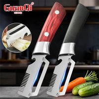 MultiFunction Peeler Kitchen Stainless Steel Vegetable Peeler 3-in-1 Slicing Fruits Vegetables And Bottle Opener Kitchen Tool