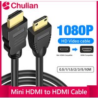 Mini HDMI To HDMI Cable 1M 1.5M HD 4K 1080P Male To Male HDMI Adapter For Pc/Tv/Monitor/Projector/Camera/Dvd