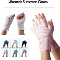 1 Pairs Sunscreen Gloves For Women Nail Art Gel UV LED Lamp Tool Nail Art Glove UV Protection Gloves Protecter Gloves