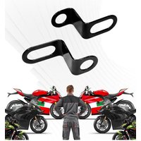 AliExpress 1 Pair Bicycle Motorcycle Relocation Rear Turn Signal Light Holder Metal Bracket Indicator Stand Black Mount Lamps Holder