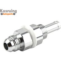 Portable Male Flare Bulkhead to AN6 - 5/16 Hose Barb Fuel Tank Fitting Car Modified Hose Barb Fitting Car Accessories