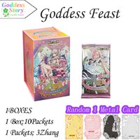 Goddess Feast Anime Collection Cards VOL.5 Super Sexy Premium Box Goddess Story Collectible Card Holiday Gift Toy