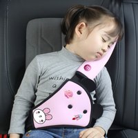 Seatbelt Pad Child Car Safety Strap Cover Anti Strangle Limiter Soft Protector For Shoulder And Belly Comfort Use