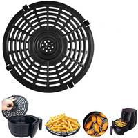 Airfryer Basket Replacement Grill Pan Oven Baking Tool Air Fryer Power Parts Plate Tray Food Cooking Divider Kitchen Accessories