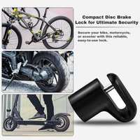 AliExpress NONE Motorcycle Disc Brake Lock, Heavy Duty Anti-theft Security Lock for Electric Scooter, Bicycle, E-bike Wheel