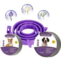 Calming Collar for Cats Pet Calming Pheromone Collar for Cats Dogs Calming Collar for Anxiety Effective Relieve Anxiety Stress
