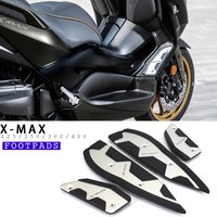 Motorcycle Footpads For XMAX 125 250 300 400 Front Rear Pegs Plate Aluminum Alloy Pedal Modified Skid proof Footrest