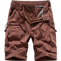 New Fashion Men Summer Vintage Cargo Shorts Jogger Loose Multi Pockets Casual Tooling Shorts Pants Quality Male Cotton Shorts