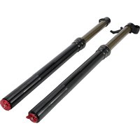 JFG Upgraded Front Shock Absorber Aluminum Steel Inverted Fork Fit for Surron Light Bee X Segway X260 Dirt Bike Suspension