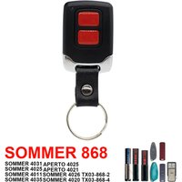 SOMMER 868MHz Rolling Code Garage door remote control for SOMMER 4020 4026 TX03 868-4 4 buttons Hand Transmitter Top Quality New