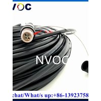 10M 10Meters HD Camera Optical Cable Assembly Floating Flug-3KFP(FUW)-PUW SMPTE Hybrid Fiber Connector For HDTV Cameras