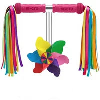 Children's Bicycle Decoration Tricycle Handlebar Scooter Parts Windmill Tassels Bell Spoke Deco Girls Boys Cycling Accessories