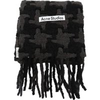 Acne Studios Logo Patch Knitted Scarf CA0153AIK
