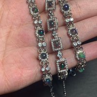 FIVE BEADS Gorgeous Color Natural Opal Bracelets For Women Adjustable Fine Jewelry Stone Gift Party Woman Birthday