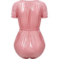 Women Men Washable Diaper Cover Sleeveless Waterproof Bodysuit Swimwear Clubwear Elderly Alzheimer Bedridden Adaptive Clothing