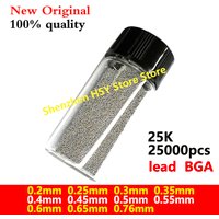 (25k) 25,000pcs 0.2mm/0.25MM/0.3mm/0.35mm/0.4mm/0.45mm/0.5mm/0.55/0.6mm/0.65mm/0.76mm Leaded Soldering Balls BGA Solder Balls image 2