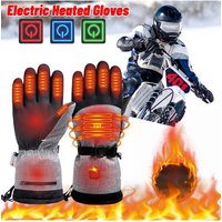 AliExpress Winter Gloves 3M Cotton Heating Hand Warmer Electric Thermal Gloves Waterproof Snowboard Cycling Motorcycle Bicycle Ski Outdoor