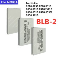 New 1200mAh BLB-2 BLB2 Battery For Nokia 8250 8210 8270 8290 8310 8390 8850 8910 6500 6510 6590 6590i 7650 3610 Phone Battery