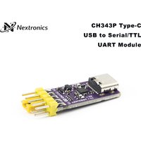 1/3/5/10PCS CH343P USB To Serial Port Module 6Mbps 5V/3.3V TTL UART Type-C Debugging Burning Downloader Replace CH340