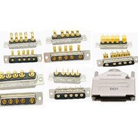 1PCS High current D-SUB of car needle D-SUB 5W5 Male and female d-sub high current connector