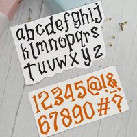 KLJUYP Spooky Alphabets Metal Cutting Dies Stencils for DIY Scrapbooking/album Decorative Embossing DIY Paper Cards