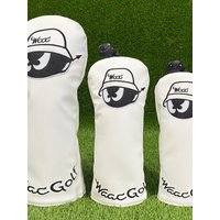 New Golf Club Head Cover PU Driver 3 5 UT Chicken Leg Wood Protection Golf Club Cover Sports Fitness Fans Supplies