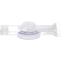 Aquarium Salinity Hydrometer Acrylic Marine Saltwater Specific Gravity Meter Automatic Leveling Easy Read For Fish Tank