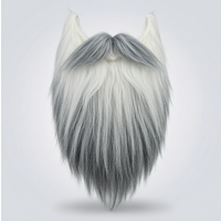 Fake Beard Set With Fluffy Eyebrows And Mustache Santa Claus For Cosplay Costume Halloween Party