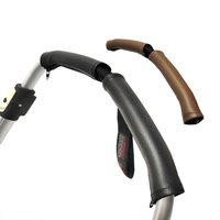 Stroller Handle Covers fit for Bugaboo bee3,bee 5, bee+ Baby Carriage PU Leather Armrest Case Protective Cover Accessories