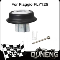 For Piaggio FLY125 150rRAL Vespa LX LVX 125 150 125 Sportcity 125 150 200 Motorcycle Carburetor Vacuum Film Piston Repair Kit