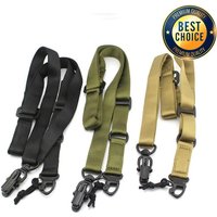 MS2 Tactics Mission Rifle Sling Adjustable Double Point Rope Safety Gun Strap CS Multifunction Lanyard Sling Strap