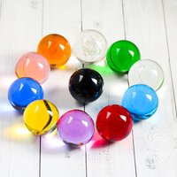 10 Colors 30mm Globe Chandelier Lens Ball Crystal Glass Sphere Photography Decoration Ornaments Decorative Fengshui Figurine