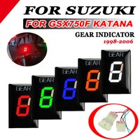 For Suzuki GSX750F Katana 1998 - 2003 2004 2005 2006 GSX 750 F Special Motorcycle Accessories LED Gear Indicator Speed Display