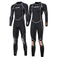 3MM Neoprene Wetsuit Men Diving Long Sleeve Scuba Diving Snorkeling One-piece Surfing Fishing Thermal Swimwear Surf Suits