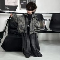 2PCS set Frühling Herbst Jungen Kleidung set Camouflage Mantel Jacke + Jeans Hose Anzüge Kind Kinder baby kleinkind Hübsche kleidung