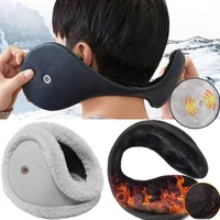 AliExpress NONE Warm Thicken Velvet Earmuffs Winter Outdoor Cycling Fleece Men Women Ear Cover Protector Plush Soft Ear Muffs Mask with Earpiece