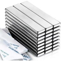 AliExpress NONE N52 40X10X2 30X10X5 40x10x5 Super Power Magnets Double-side Tape Ebike Power Strong Science Diy Fridge Electric Home Office