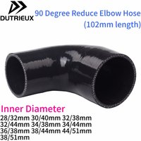 90 Degree Reducer Elbow General Silicone Coolant Intercooler Pipe Tube Hose 28mm 30mm 32mm 34mm 36mm 38mm 40mm 44mm 51mm