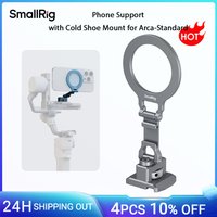 SmallRig Telefonhalterung mit Kaltschuhhalterung für Arca-Standard für DJI RS 4 Mini & Stative Kameras für iPhone 17/16 faltbar 5339