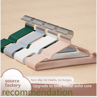 Say Goodbye To Shoulder Bumps! Thickened Non-Slip No-Trace Hanger, Multifunctional Storage Artifact