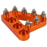 AliExpress JFGRACING Step Plate Motorcycle Rear Foot Brake Pedal Lever Step Tip Plate For Beta 250 300 430 450 2013 2014 2015 2016 2017 Dirt Pit Bike