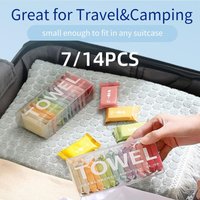 Compressed Towel Set Thick Fast Drying Dry And Wet Dual-Use Independent Packaging Convenient For Outdoor Travel And Carrying