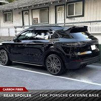 Carbon Fiber Rear Roof Spoiler Boot Lip Wing Car Rear Racing Spoiler For Porsche Cayenne 2018-2022 Base Not for Coupe Turbo GTS