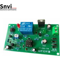 Snvi NE555 Relay Delay Timer Kit DIY Electronic Soldering Practice Set Time Delay Switch Module Training Kit for Arduino