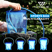 WRELS 1L/1.5L/2L/3L Hydration Bladder Leak Proof Water Bag Large Capacity TPU BPA Free Outdoor Camping Hiking Water Storage Bag