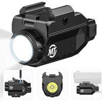 1000 Lumens Picatinny Flashlight Hunting Light Rechargeable Strobe Mode Compatible with Adjustable G-lock and Picatinny Rail