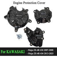 For Kawasaki ZX6R ZX-6R 636 2007-2025 2026 Motocross Accessorie Engine Cover Protection